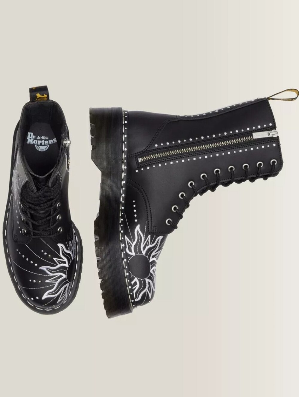 Dr. Martens Jadon Hi Solar Flare Boots - Picture 8 of 9
